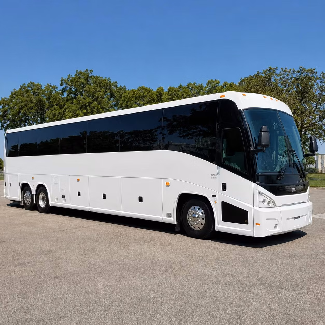 56 passenger charter bus