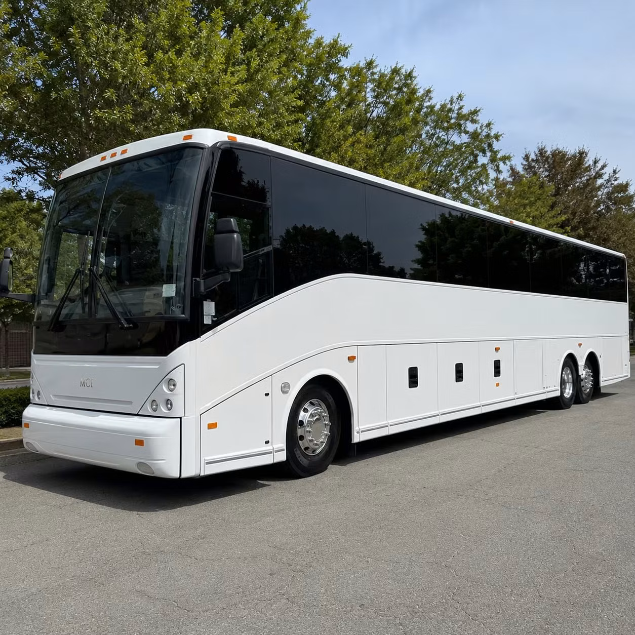 paterson 56 passenger charter bus rental